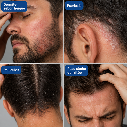 Crème anti-squames — barbe et peau