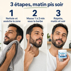 Crème anti-squames — barbe et peau